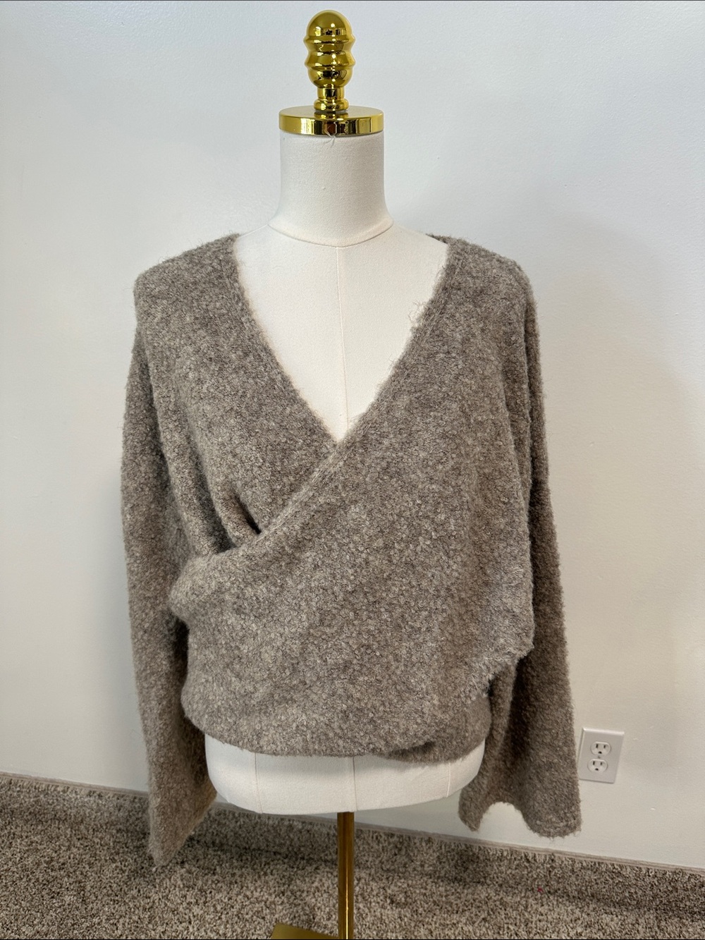 🌷 Grade & Gather Cross Front Sweater